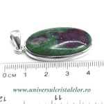 Pandantiv rubin in zoisit