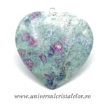 Pandantiv rubin in zoisit