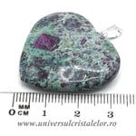 Pandantiv rubin in zoisit