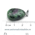 Pandantiv rubin in zoisit