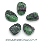 Rubin in zoisit piatra rulata