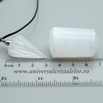 Set selenit ( pandantiv plus piatra rulata ) m4