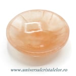 Selenit bol rotund orange