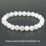 Bratara selenit rotund - 8 mm