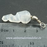 Pandantiv selenit spirala