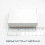 Pandantiv selenit inima cu snur si cutie