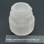 Suport lumanare selenit