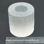 Suport lumanare selenit