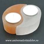 Suport lumanare selenit