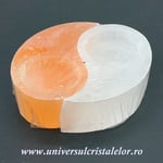 Suport lumanare selenit