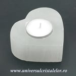 Suport lumanare selenit