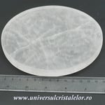 Selenit suport rotund 15 cm