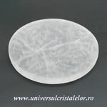 Selenit suport rotund 15 cm