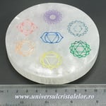 Selenit suport chakre