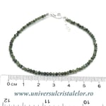 Bratara serafinit rotund fatetat - 2,4mm