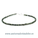 Bratara serafinit rotund fatetat - 2,4mm