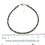 Bratara serafinit rotund fatetat - 2,3mm