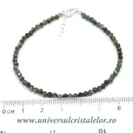 Bratara serafinit rotund fatetat - 2,8mm