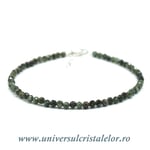 Bratara serafinit rotund fatetat - 2,8mm