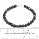 Bratara serafinit rotund fatetat - 6mm