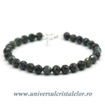 Bratara serafinit rotund fatetat - 6mm