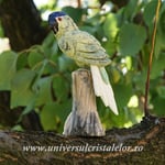 Figurina serpentin papagal m1