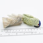 Figurina serpentin papagal m1