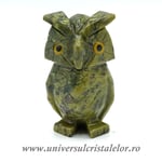 Figurina serpentin bufnita c4