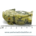 Figurina serpentin bufnita c1