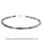 Bratara smarald cub fatetat - 2,3 mm