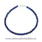 Bratara sodalit rotund fatetat 3,4 mm
