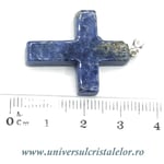 Pandantiv sodalit cruciulita