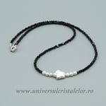 Colier spinel cu perle 2,3mm