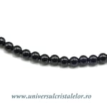 Colier spinel rotund slefuit - 3,4 mm