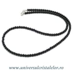 Colier spinel rotund slefuit - 3,4 mm