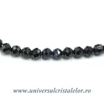 Colier spinel rotund fatetat - 4,2 mm