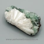 Stilbit cu apofilit verde