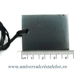 Pandantiv shungit dreptunghi