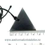 Pandantiv shungit triunghi ( female)