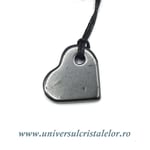 Pandantiv shungit inima mica