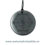 Pandantiv shungit zodia Fecioara