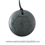 Pandantiv shungit zodia Scorpion