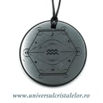 Pandantiv shungit zodia Varsator