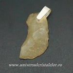 Pandantiv tectita aurie