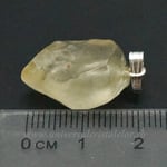 Pandantiv tectita aurie