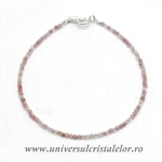 Bratara thulit rotund fatetat 2 mm