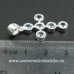 Pandantiv topaz cruciulita