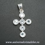 Pandantiv topaz cruciulita