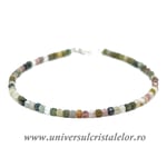 Bratara turmalina multicolora cub fatetat - 2.6 mm