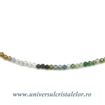 Colier turmalina multicolora